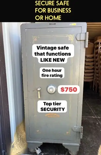 Fire resistant security safe, security vault, combination safe62864365561986124