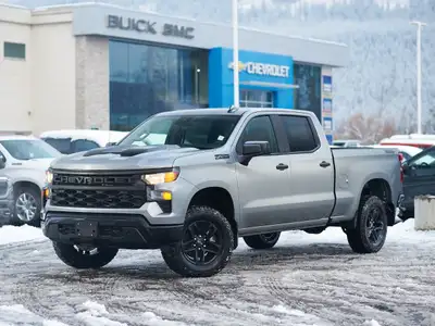 2026 Chevrolet Silverado 1500 Custom Trail Boss 4x4 Crew Cab | 5.3L V8 | Factory-Lifted & Ready COMM...