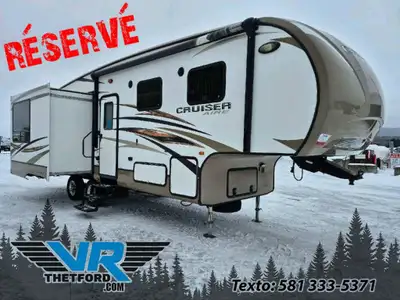 VR Thetford 2014 CrossRoad Cruiser Aire 29MK Paiement à partir de $/sem. + TX. 2014 CrossRoad Cruise...