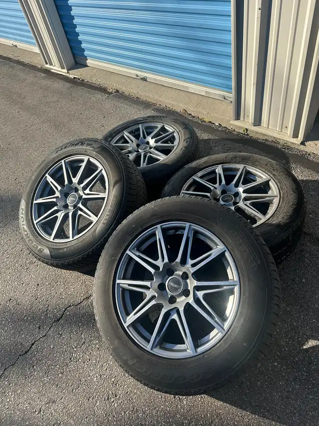 Ford Edge escape 245/60/18 pirelli winters 5x108 in Tires & Rims in Mississauga / Peel Region - Image 5