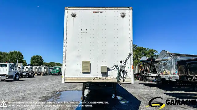 2009 MANAC 45' DRY VAN REMORQUE FERME AVEC HAYON ELEVATEUR in Heavy Equipment in Longueuil / South Shore - Image 4