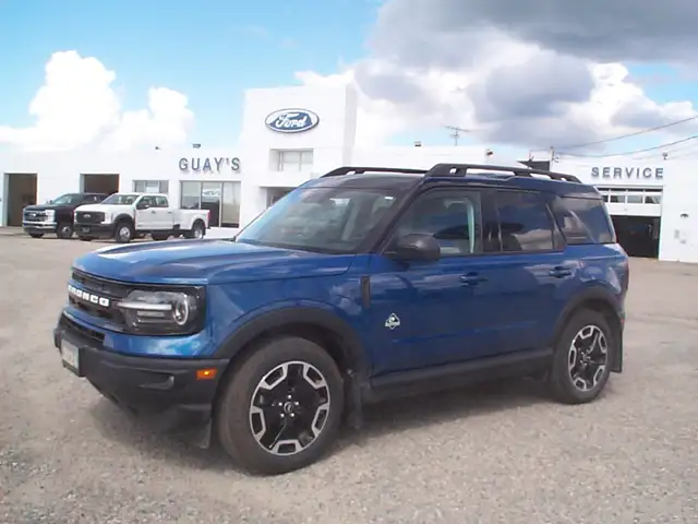 2024 Ford Bronco Sport Outer Bnaks 4x4 - Atlas Blue