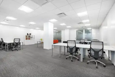 Office space rental tailored to three that comes with everything taken care of. FORMER INDUSTRIAL SP...