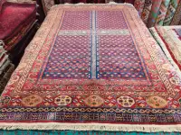 6 x 4.10 ft Handmade Afghan rug I Carpet