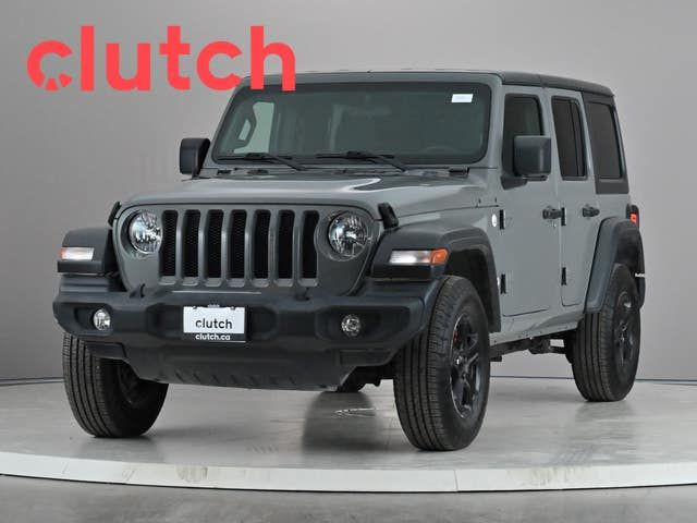 2021 Jeep Wrangler Unlimited Sport S 4WD w/ Apple CarPlay, Rearv in Cars & Trucks in City of Toronto