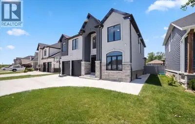 Welcome to this luxurious 2-storey home in Belle River, offering 4 bedrooms, 5 baths, and 2,991 SqFt...