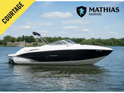 Bateau Plaisance STINGRAY 250 LR 2018 Concessionnaire de bateaux et pontons neufs et d'occasion Math...