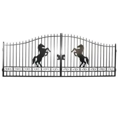 Iron Fence Kit with Driveway Gate Wholesale Price! Lowest Price Guaranteed Across Canada Get your Ir...