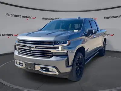 Meet the 2021 Chevrolet Silverado 1500 High Country Crew Cab 5.5ft Box, offered used at Haldimand Mo...