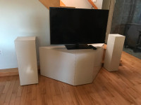meubles + TV  40 pouces