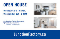 Jr. 1-Bdm. for Rent at Junction Factory Dundas W./Runnymede Rd.