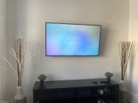 TV wall mounting same Day Edmonton