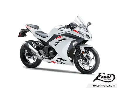 Excel Moto 2026 Kawasaki NINJA 300 Kawasaki NINJA 300 2026 KAWASAKI NINJA 300 2026 BLANC Prix inclua...