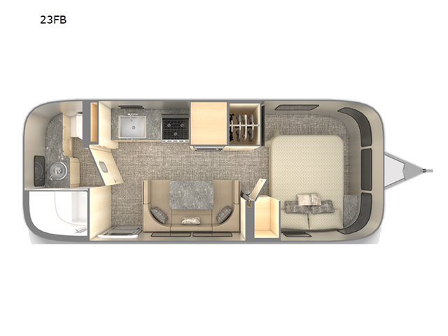 2022 Airstream Flying Cloud 23FB in Travel Trailers & Campers in Calgary - Image 4