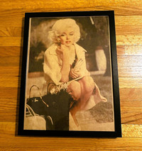 REDUCED! $45 to $35: Marilyn Monroe ‘Deep In Thought’ Wall Art