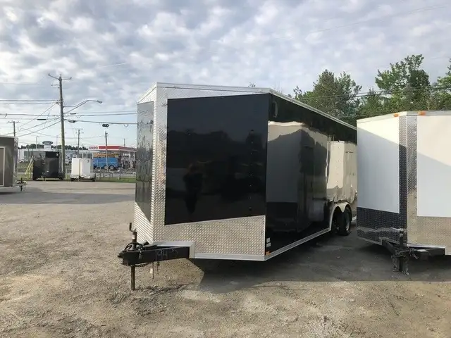 *EN INVENTAIRE* HYPER-HD 8.5X20 VNOSE 7.3 DE HAUT 2 X 5200LIVRES in Cargo & Utility Trailers in City of Montréal - Image 19