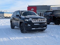 The 2026 Jeep Compass North in Diamond Black Crystal Pearl with a Black interior combines bold style... (image 8)