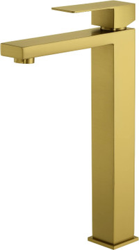 KES Vessel Sink Faucet Gold Bathroom