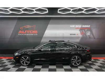 HYUNDAI SONATA 1.6T SPORT 2022 BERLINE ÉDITION 1.6T SPORT 4 CYLINDRES 1.6 LITRES TURBO 180 HP ** FUL...