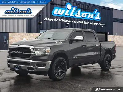 Come see this certified 2019 Ram 1500 Big Horn Crew Cab 4x4 | Hemi | Bluetooth | Push Button Start |...