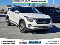 Recent Arrival! White 2021 Kia Seltos SX Turbo For Sale, Bridgewater AWD 7-Speed Automatic I4 Clean... (image 3)