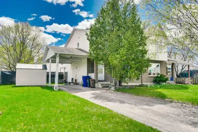 Charming semi-detached home located in a sought-after family neighborhood, directly across from an e...