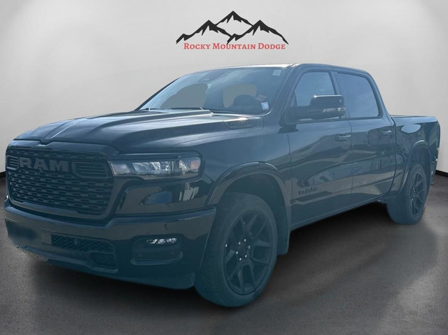 2025 RAM 1500 CREW CAB BIGHORN NIGHT EDITION WITH CUSTOM LEATHER in Cars & Trucks in Red Deer - Image 2
