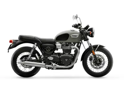 2026 Triumph Bonneville T100 Stone greyPure Bonneville Features may include: The original, then and...