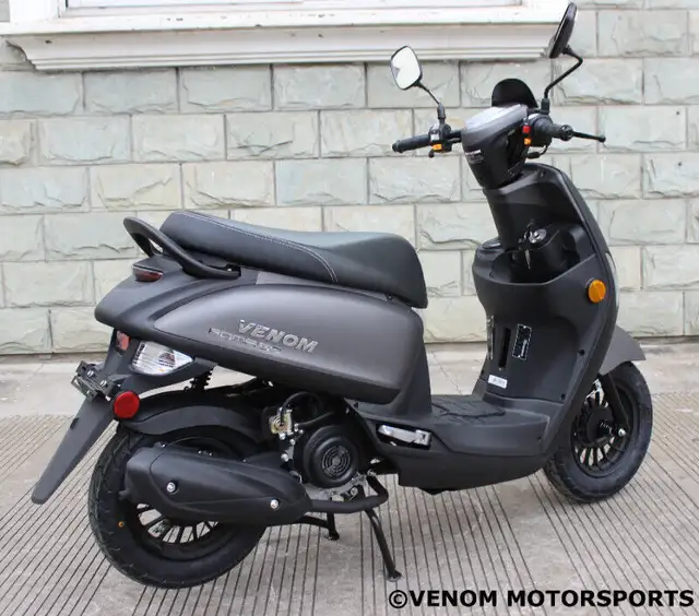 49cc Street Legal Scooter | Automatic Moped | Venom Roma in Scooters & Pocket Bikes in City of Toronto - Image 17