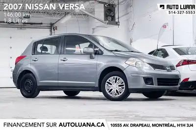 Auto Luana 2007 NISSAN Versa PRENEZ UN RENDEZ-VOUS / BOOK AN APPOINTMENT (514) 327-5553 146000 KM CE...