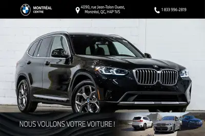 Découvrez ce magnifique BMW X3 xDrive30i d'occasion, provenant d'un seul propriétaire ayant effectué...