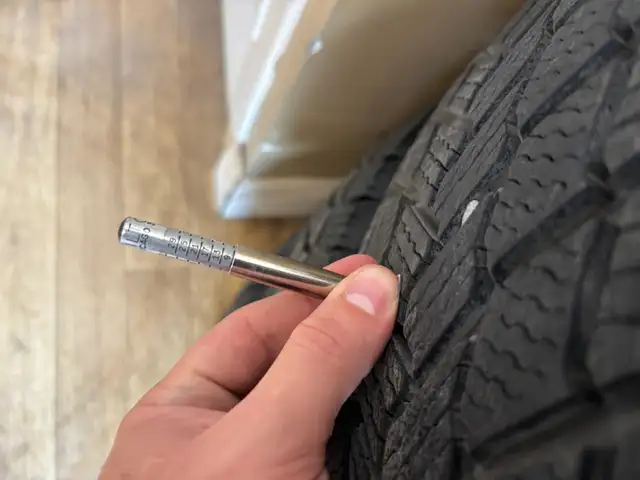 Subaru Outback 225-65-17 MIICHELIN XICE 9/32 USURE ROUE ACIER 17 in Cars & Trucks in St-Georges-de-Beauce - Image 7