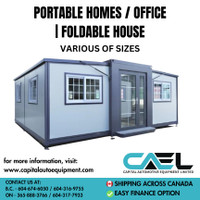 Portable Mobile Home - Mobile Office- Container Home| All SEASON
