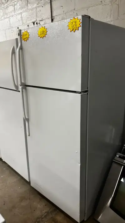 GE Refrigerator- 28” Wide30 Days Warranty-Tested and Cleaned, View more