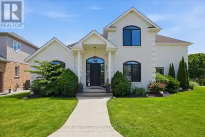 Welcome to 521 Falconridge Crescent, an exceptional custom-built home in Kitchener's coveted Kiwanis...