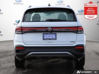 Recent Arrival! White 2025 Volkswagen Taos Trendline AWD 8-Speed Automatic 1.5L I4 Turbocharged DOHC... (image 3)