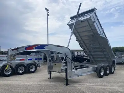 K-Trail Galvanized Gooseneck Expert Dump Series Trailer 23,995 Lb is $23,145.00 or $462.85/month! Or...