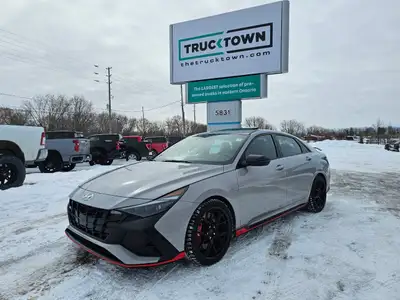Seize control of the road and unleash pure driving exhilaration with this low-mileage 2023 Hyundai E...