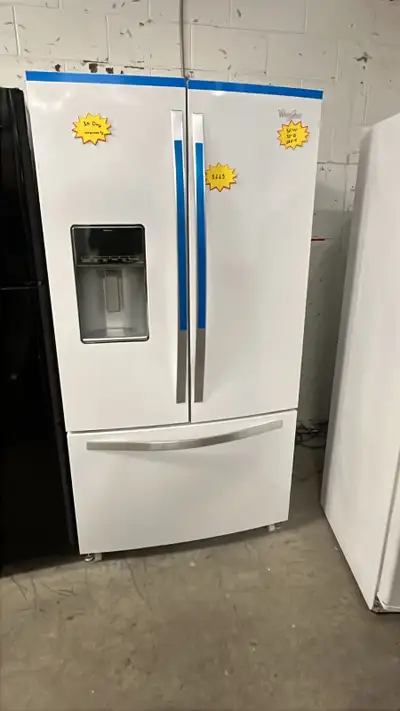 Whirpool 36” French Door Fully Tested  30-Day Warranty, View more