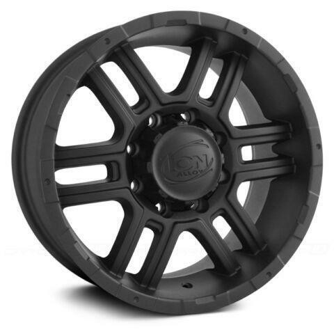18" ION 179 Black Aluminum Winter Rims-Dodge-Chevy-FORD in Tires & Rims in Mississauga / Peel Region