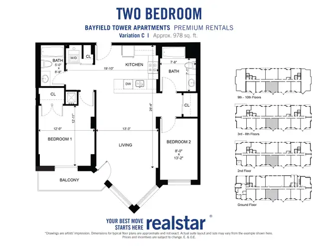 2 Bdrm. 2 Bath Apt. for Rent at Bayfield Tower in North Barrie! in Long Term Rentals in Barrie - Image 20