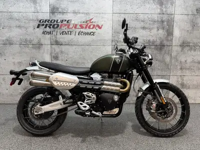 2023 Triumph Scrambler 1200XC Triumph Scrambler 1200XC 2023 2023 Triumph Scrambler 1200 XC Seulement...