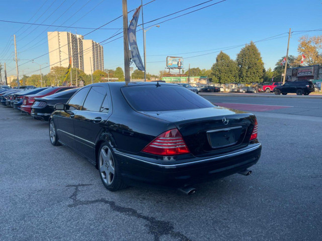 2005 Mercedes-Benz S-Class 4dr Sdn 5.0L LWB 4MATIC in Cars & Trucks in City of Toronto - Image 4