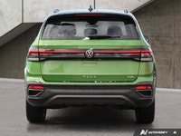 2025 Volkswagen Taos Comfortline Black Edition! Low KM'S, One Owner, No Accidents. Bright Moss Green... (image 3)