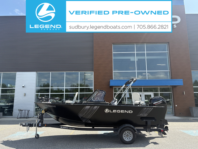2023 Legend F19 Pro Used Aluminum Fishing Boat in Powerboats & Motorboats in Sudbury - Image 3