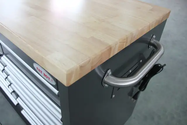 NEW 72 IN FATBOY 17 DRAWER TOOL BENCH BOX  STORAGE 24" DEEP in Tool Storage & Benches in Saskatoon - Image 4
