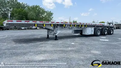 Trailer / Remorque - # STOCK: R-36503 2020 EXTREME 48' ALUMINIUM FLATBED LES VÉHICULES SONT SITUÉS A...