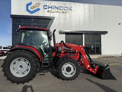This new McCormick X4.80 tractor is powered by a 74 HP Kohler diesel engine and comes factory-equipp...
