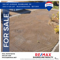 Lot, Land for Sale! 100 1st Avenue, Dunblane, SK
