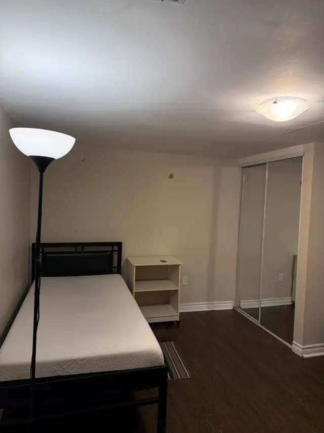 Fully furnished room is available for rent immediately